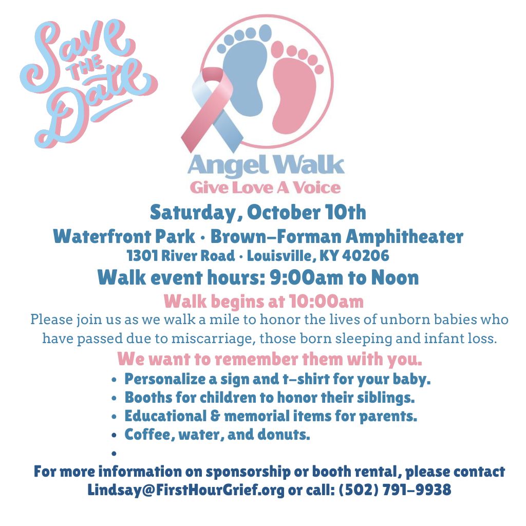 Angel Walk: Give Love a Voice event announcement